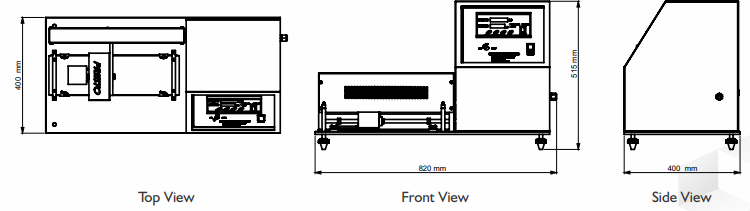 Coefficient of Friction Tester Diagram